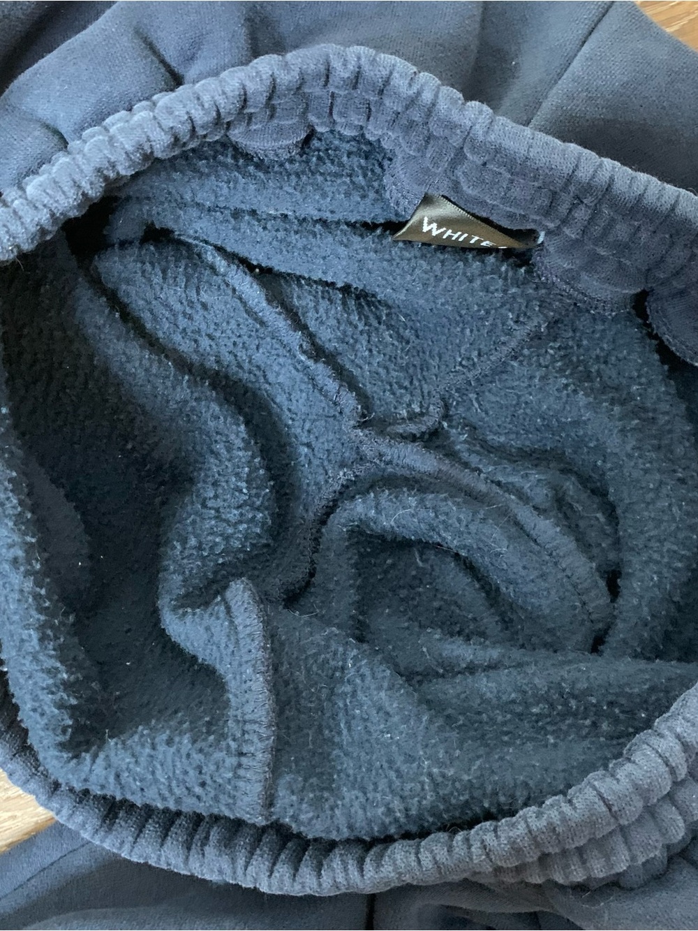 White fox women blue sweatpants S - Picture 7 of 8
